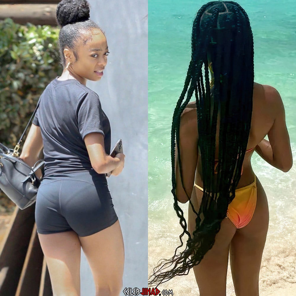 skai jackson ass