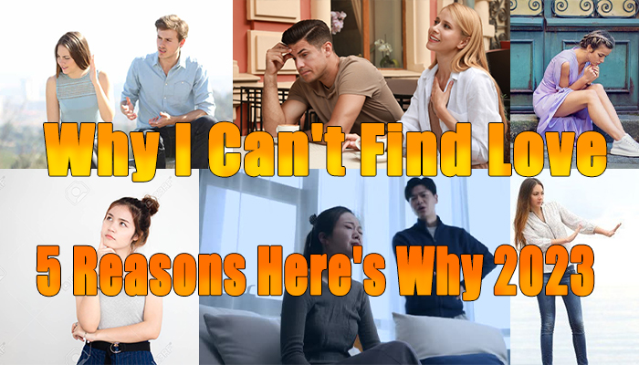 why i can't find love