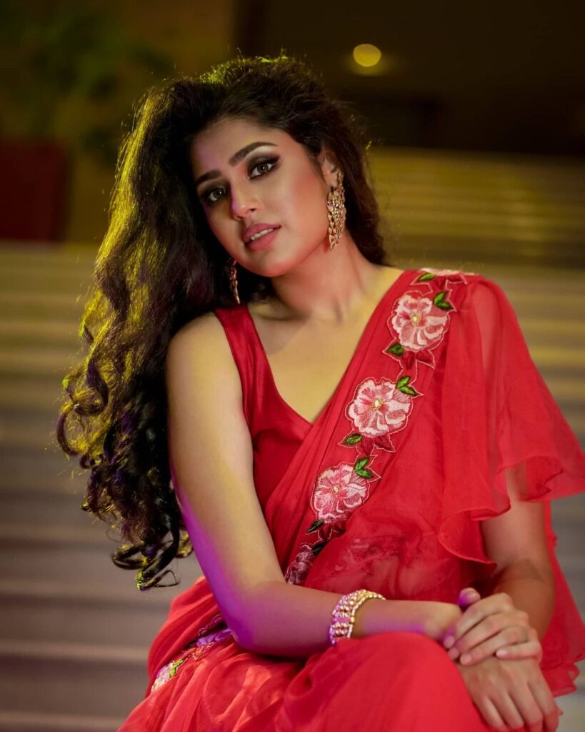 Faria Abdullah in Saree