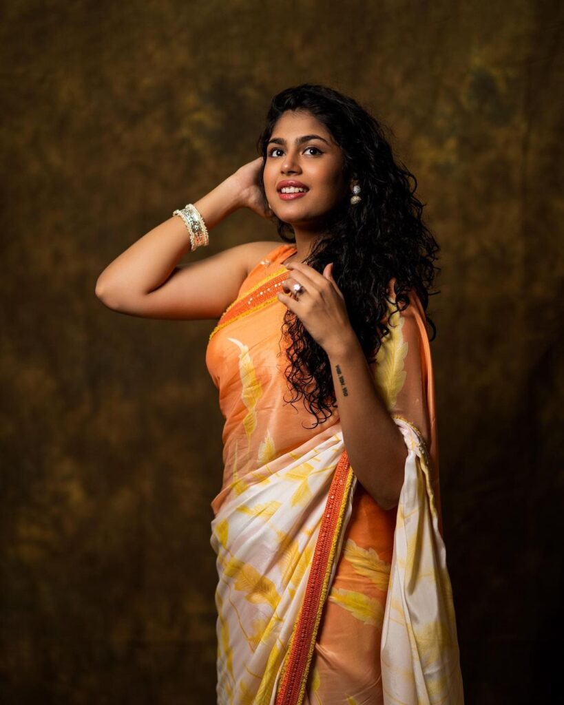 Faria Abdullah in Saree