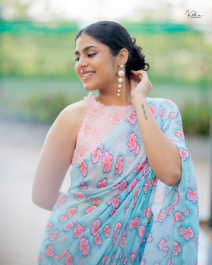 Faria Abdullah in Saree
